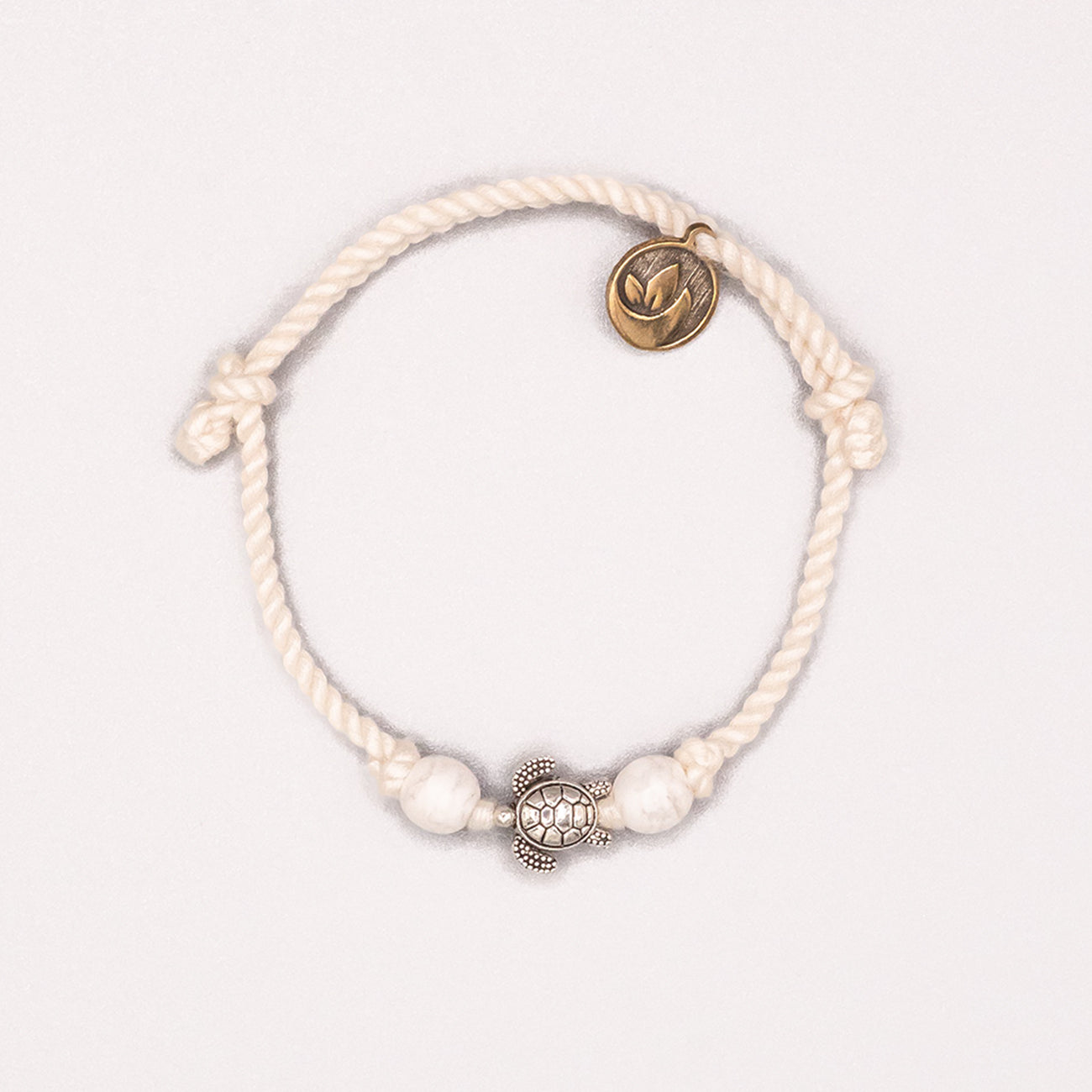 Bracelet weiß "TURTLE" Patenschaft