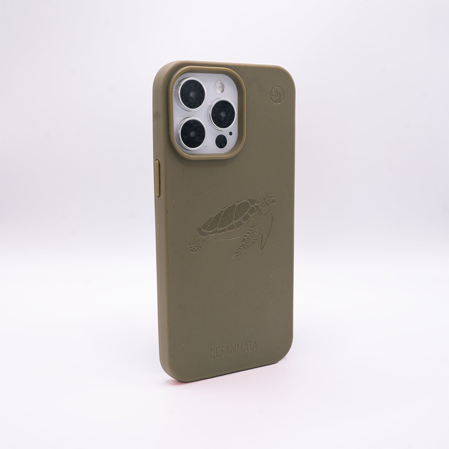 iPhone X/Xs Hülle - grün - "TURTLE" - nachhaltig – Ansicht 3