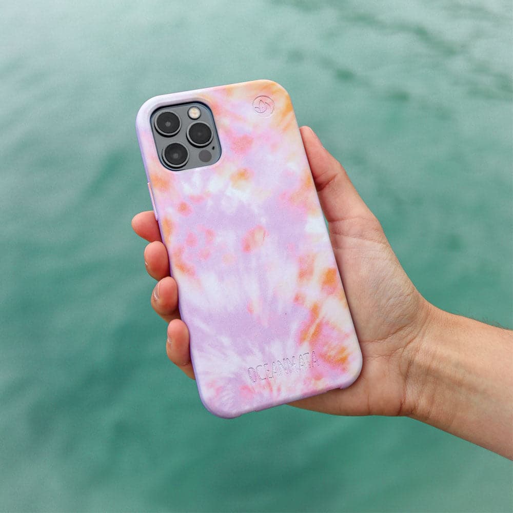 iPhone 11 hoesje - Koraaloranje - "Coralful" - Duurzaam
