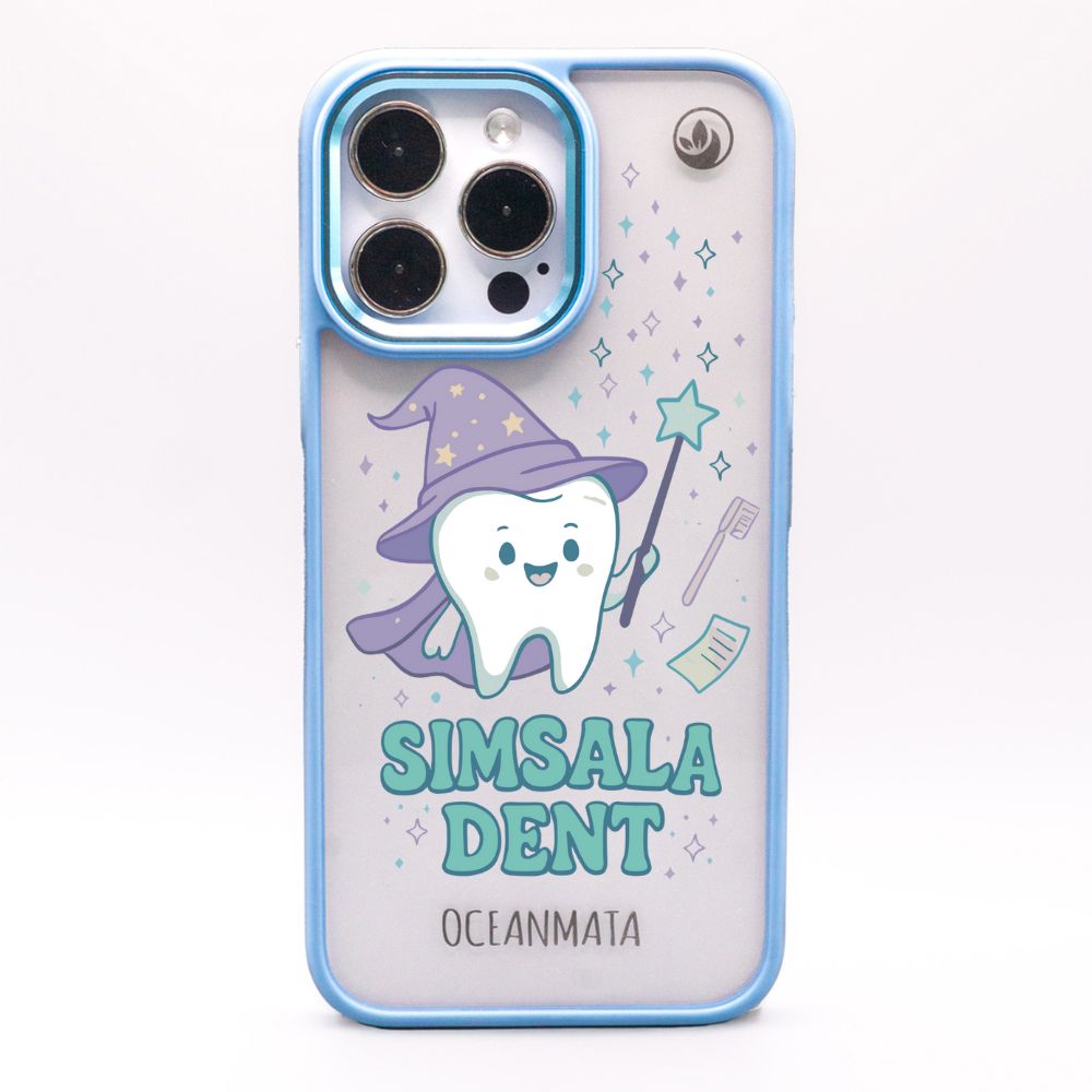 iPhone 16 pro max Hülle - Welle blau - "Simsaladent" - nachhaltig