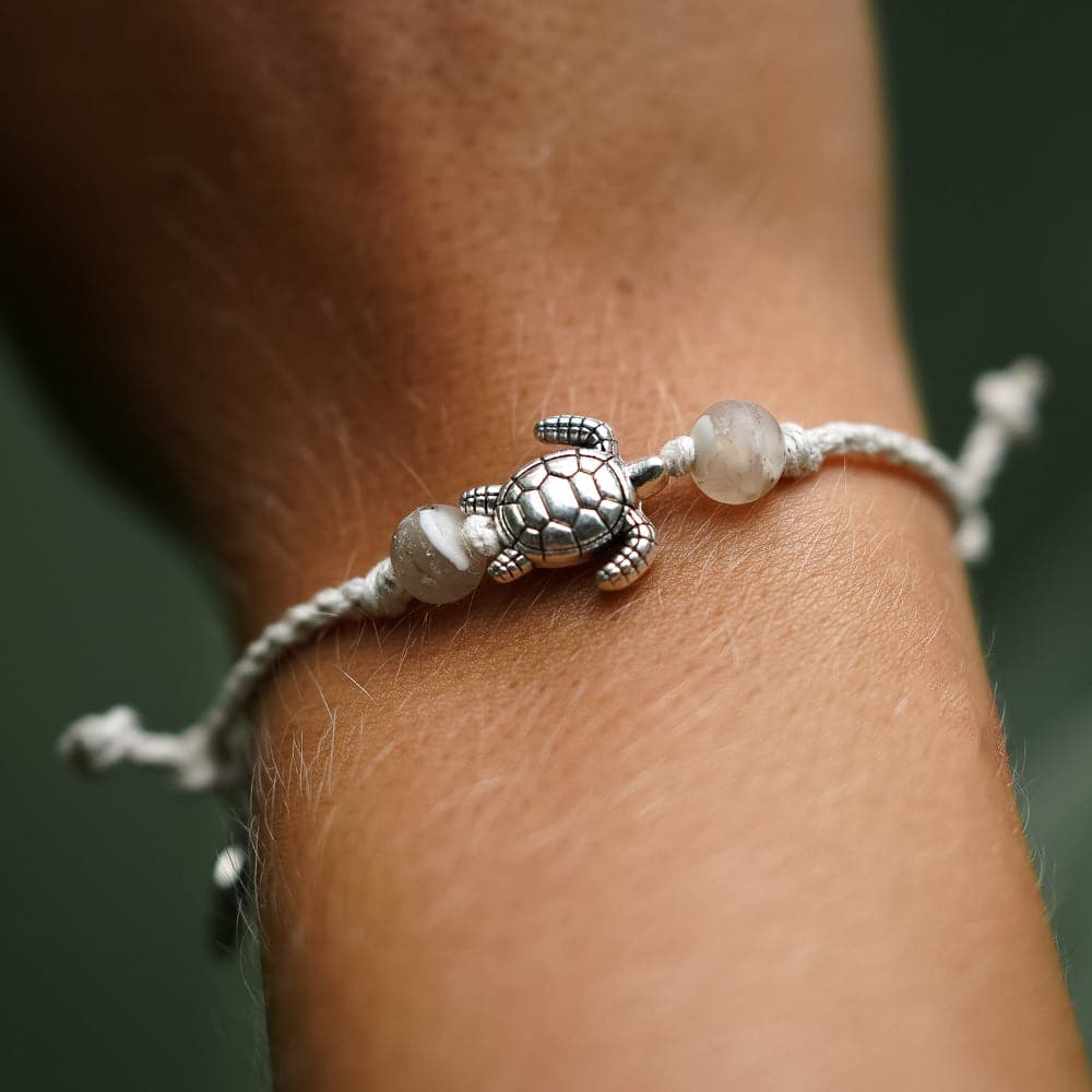 Armband weiß "TURTLE" – Ansicht 6