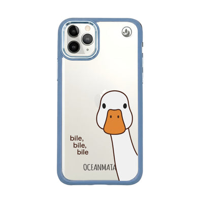 iPhone 11 pro hoesje - witte eend - "Bile Bile Bile" - duurzaam