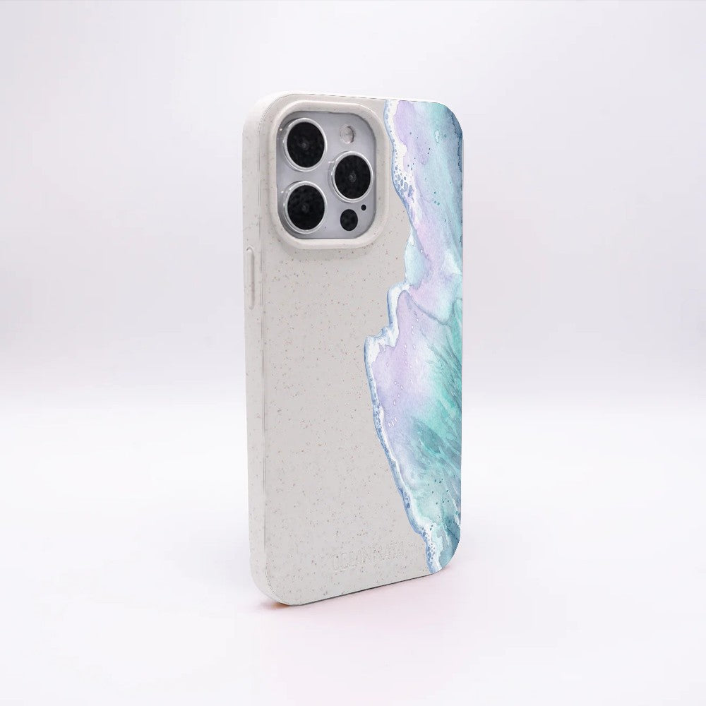 Biologisch abbaubare Handyhülle iPhone 11 Bluehour — kompostierbar — Rückseite