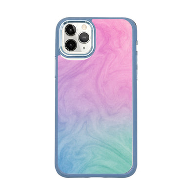 iPhone 11 pro hoesje - "Gekleurd marmer" duurzaam