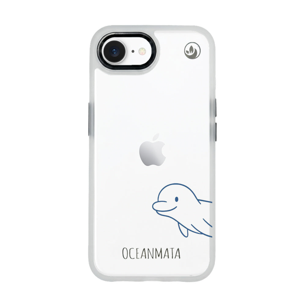 iPhone 16e Case - Dolphin - "Finni" - sustainable