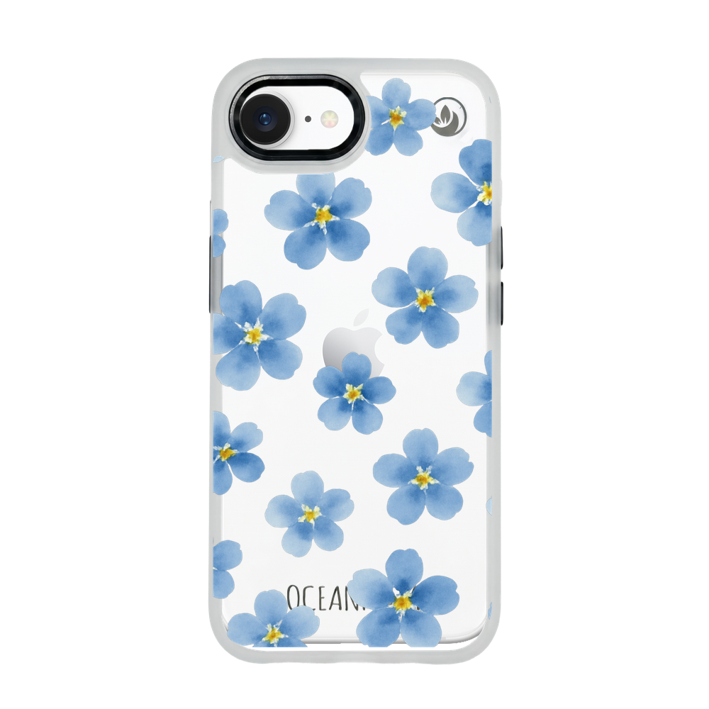 iPhone 16e case - forget-me-not - sustainable