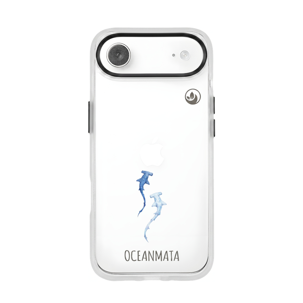 iPhone 17 Air Hülle - hai blau - "Hammerhead" - nachhaltig