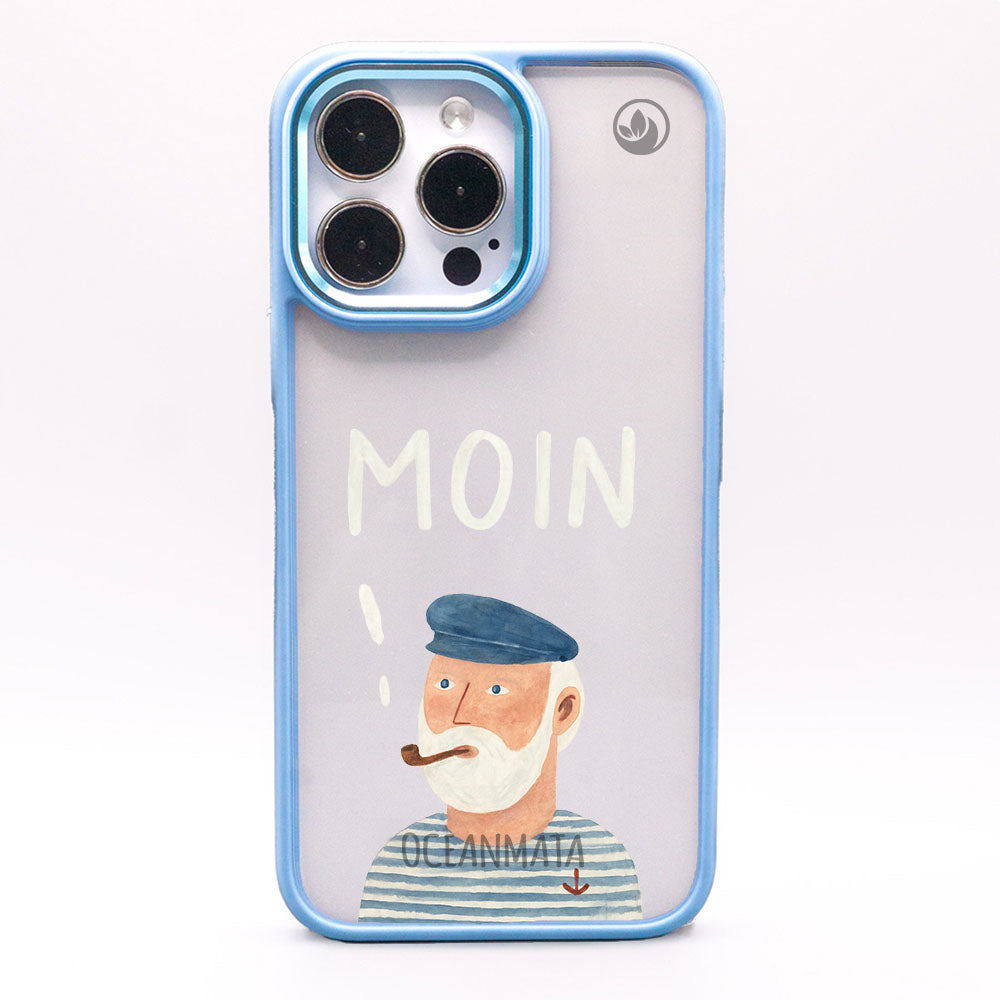 iPhone 11 Hülle - Moin blau - "Ostfriese" - nachhaltig