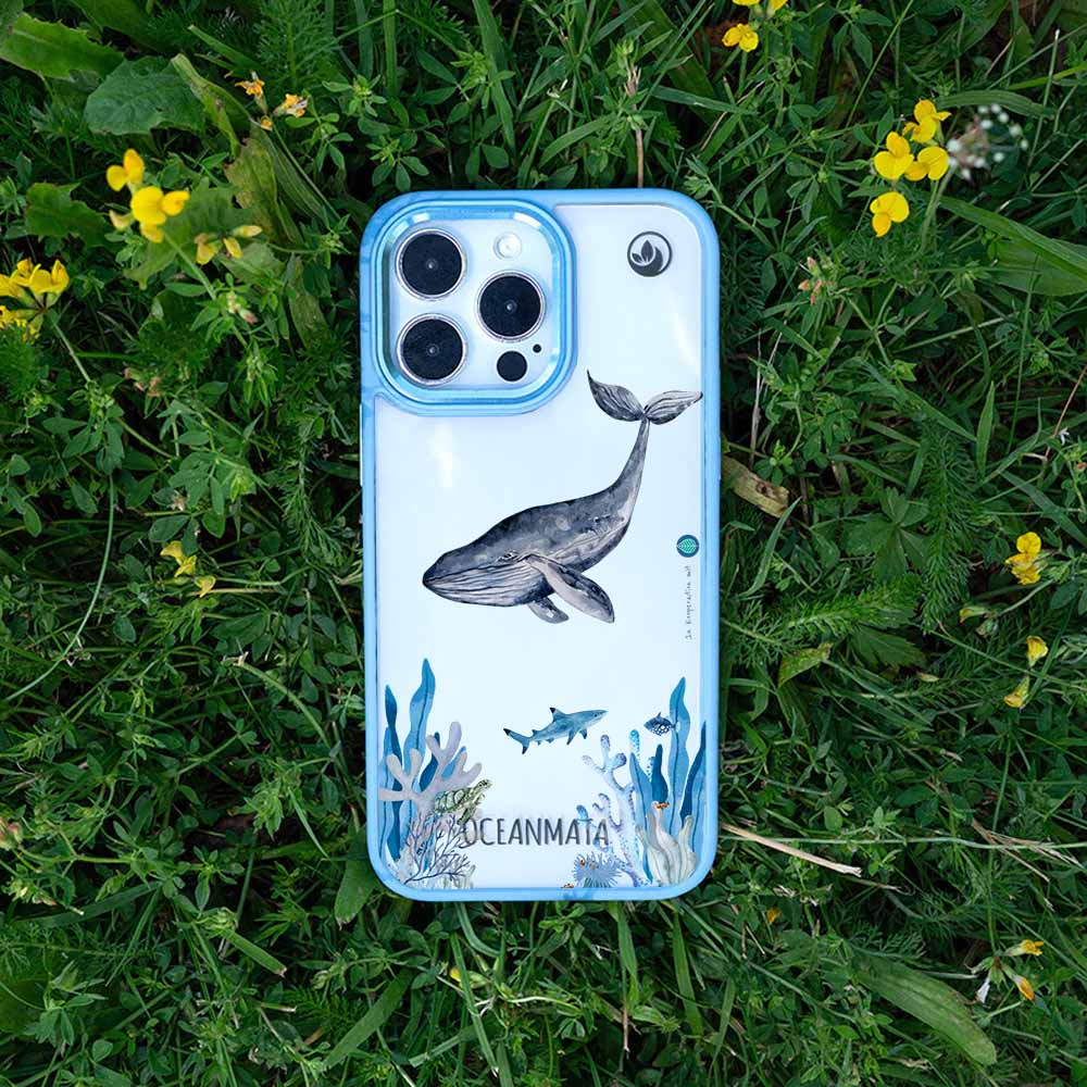 iPhone 13 pro max Hülle - Meer blau - "Ocean" - nachhaltig