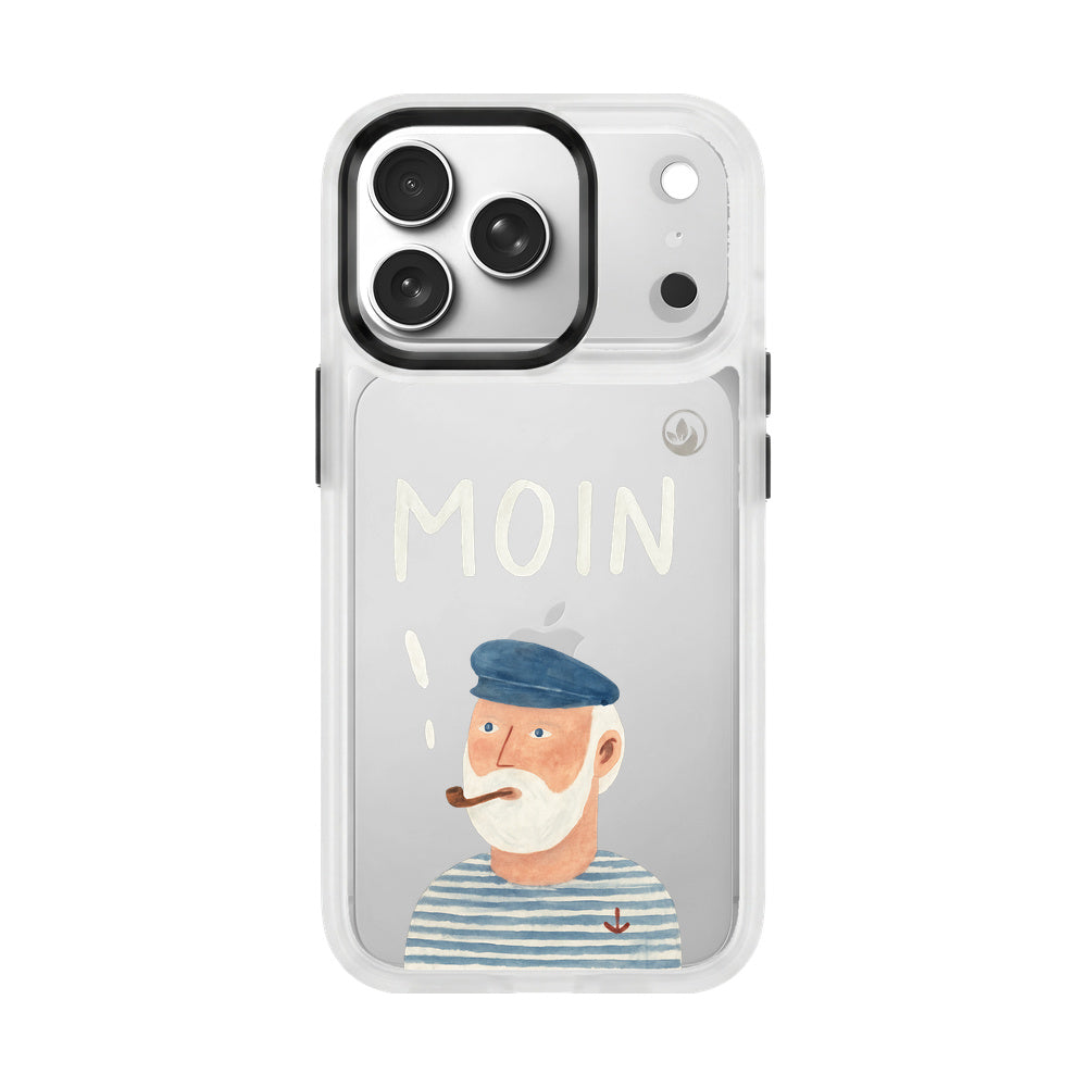 iPhone 17 pro max Hülle - Moin blau - "Ostfriese" - nachhaltig