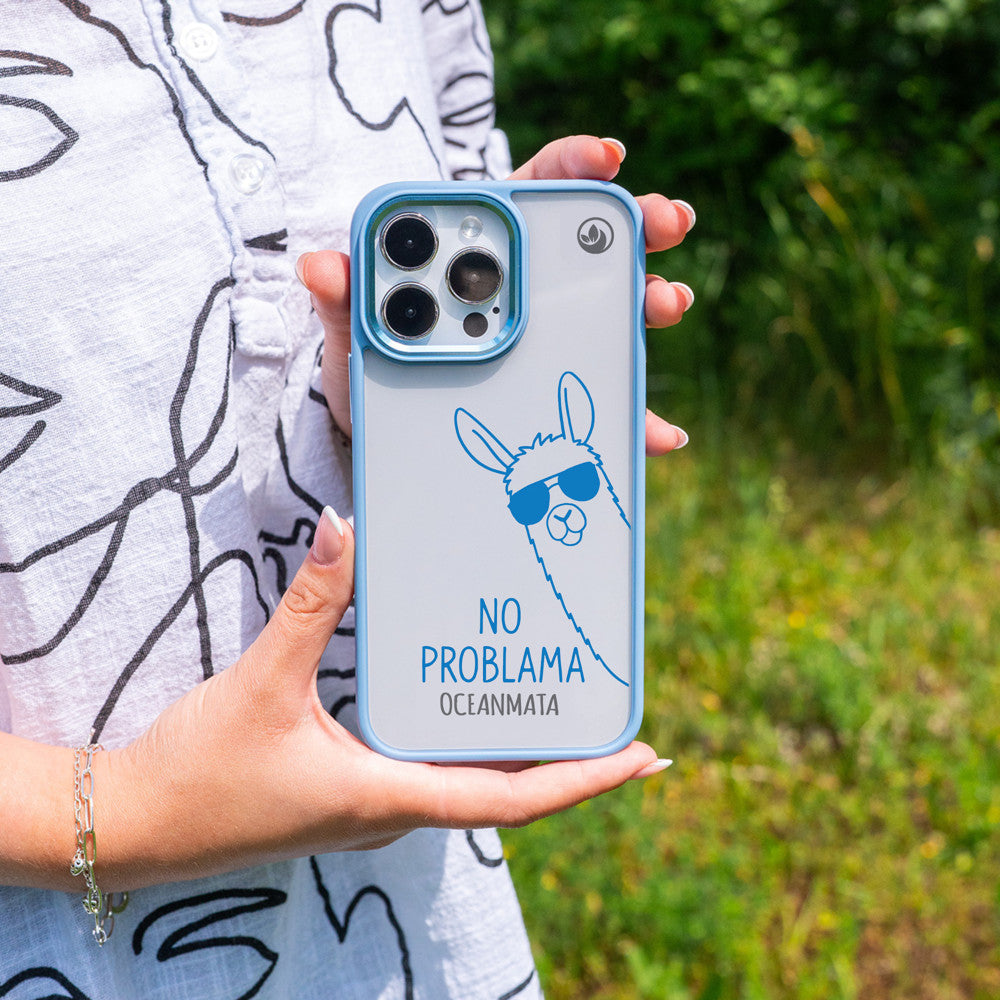 iPhone 13 pro case - Lama - "No Problama" sustainable