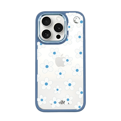 iPhone 15 pro Hülle - Blumen - "Ocean Bloom" - nachhaltig