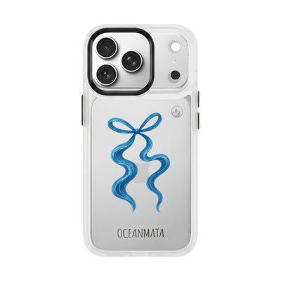 Samsung S26 Ultra Case - Blue Bow - "tideknot" - sustainable