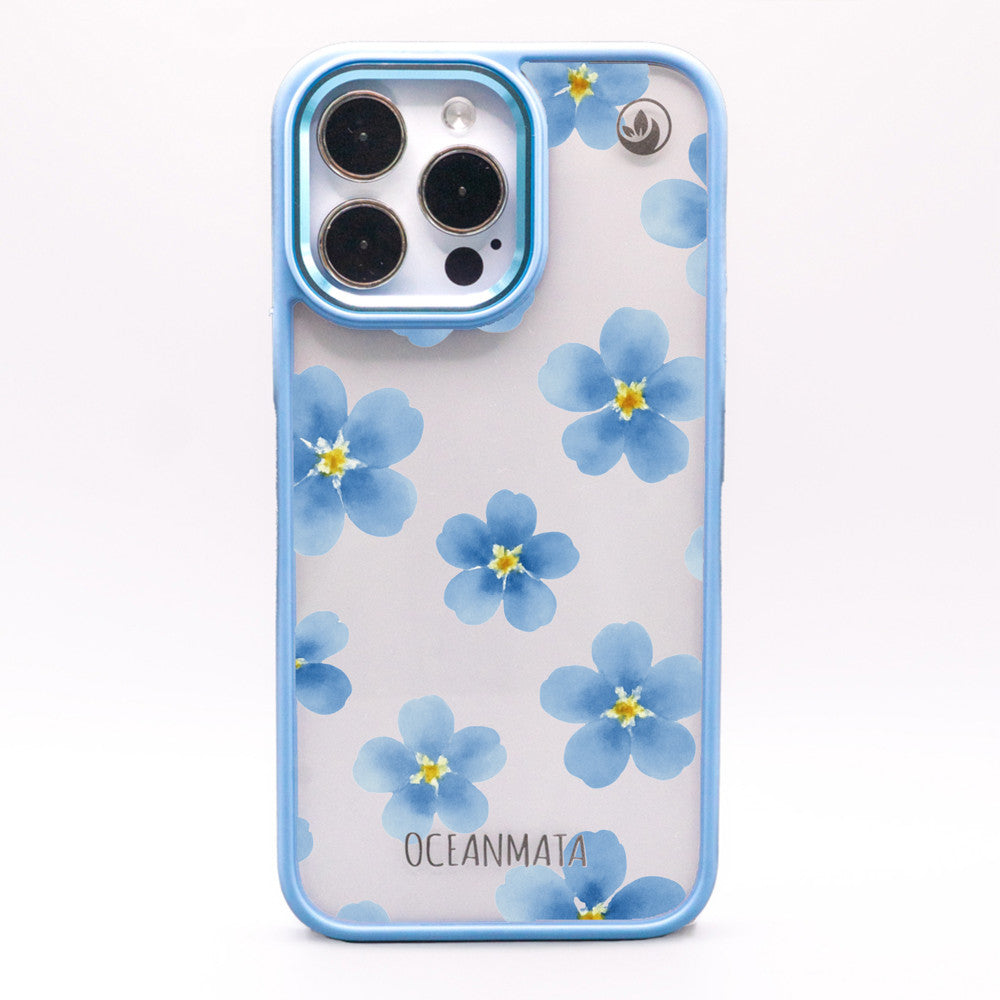 iPhone 15 pro Hülle - vergissmeinnicht - "forget-me-not" - nachhaltig