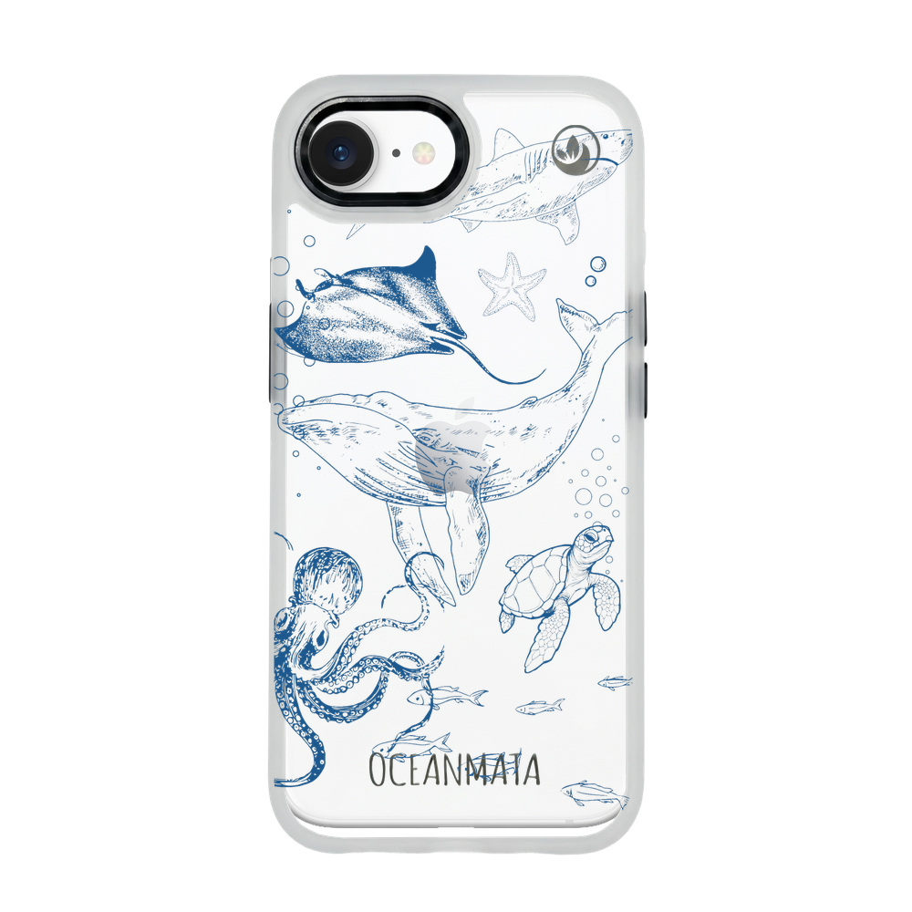iPhone 16e Case - Whale Blue - "WhaleLife" sustainable