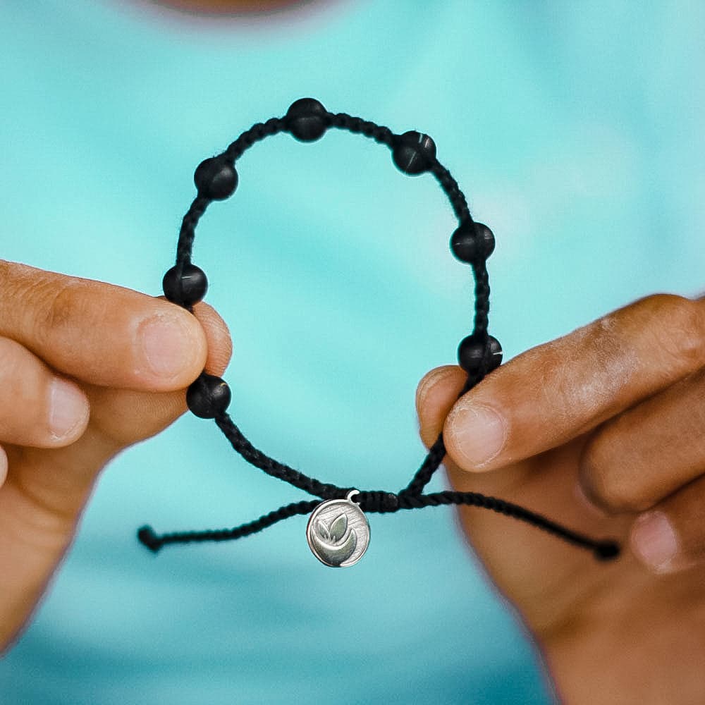 Armband schwarz "OCEAN PLASTIC" – Ansicht 10