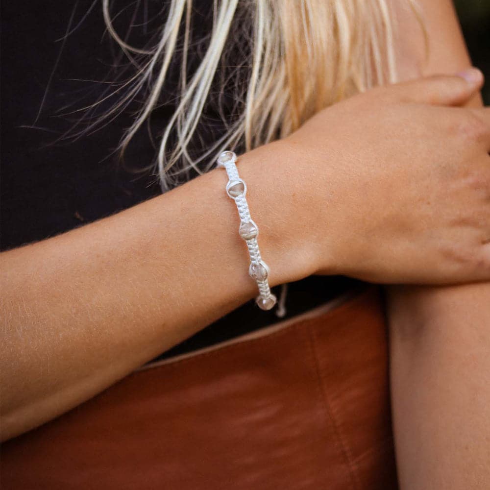 Armband weiß "MANTA" – Ansicht 3