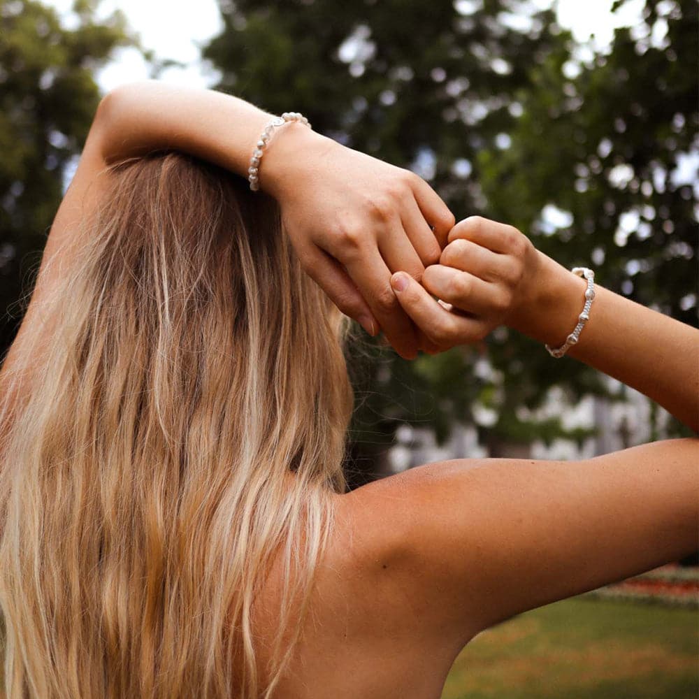 Armband weiß "MANTA" – Ansicht 5