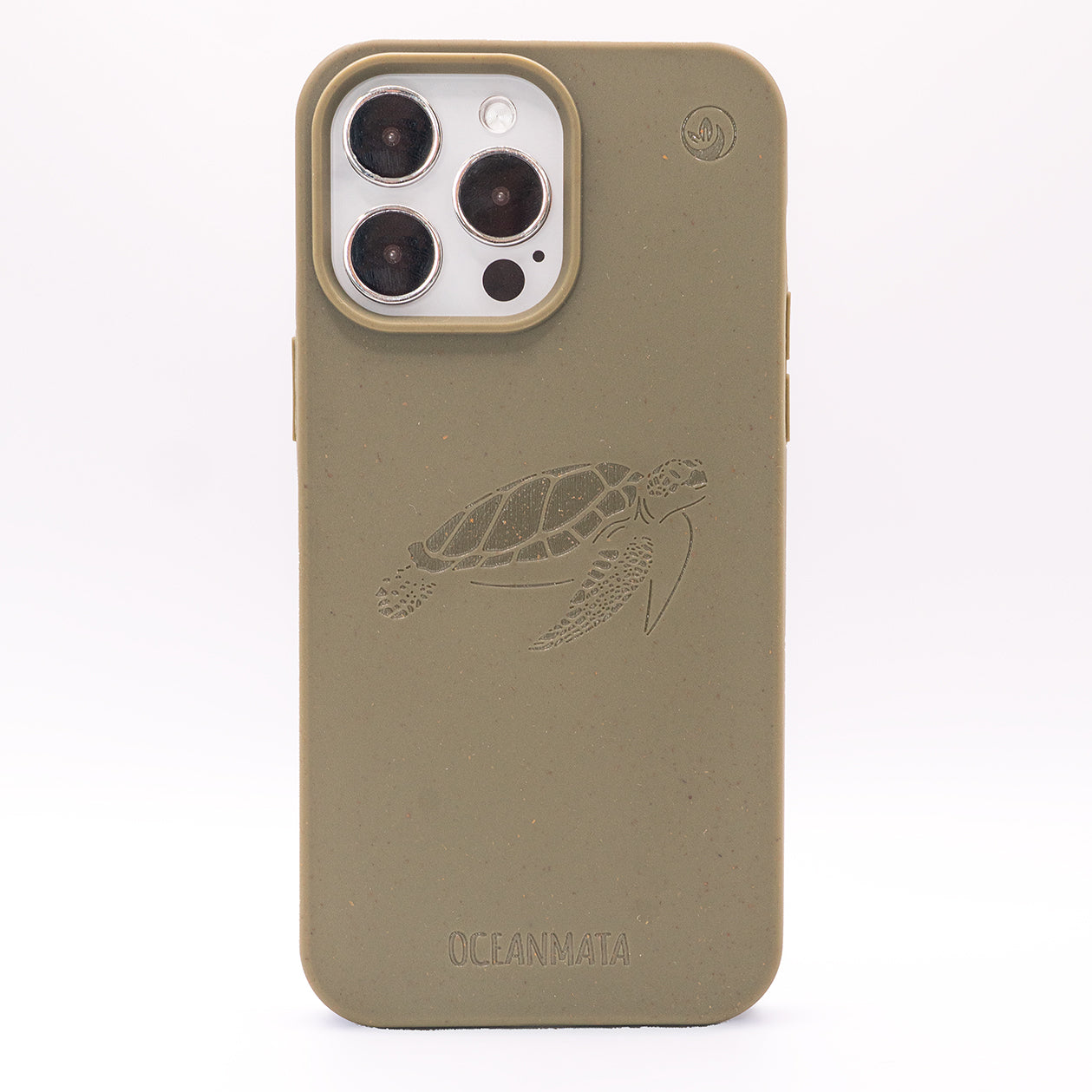iPhone Xs max Hülle - grün - "TURTLE" - nachhaltig