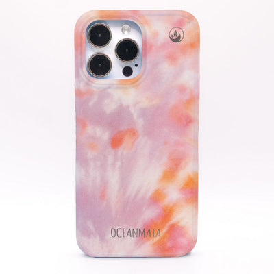 iPhone 16e hoesje - Koraaloranje - "Coralful" - Duurzaam