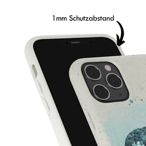 iPhone 13 Hülle - Schildkröte grün - "Baby Turtle" - nachhaltig