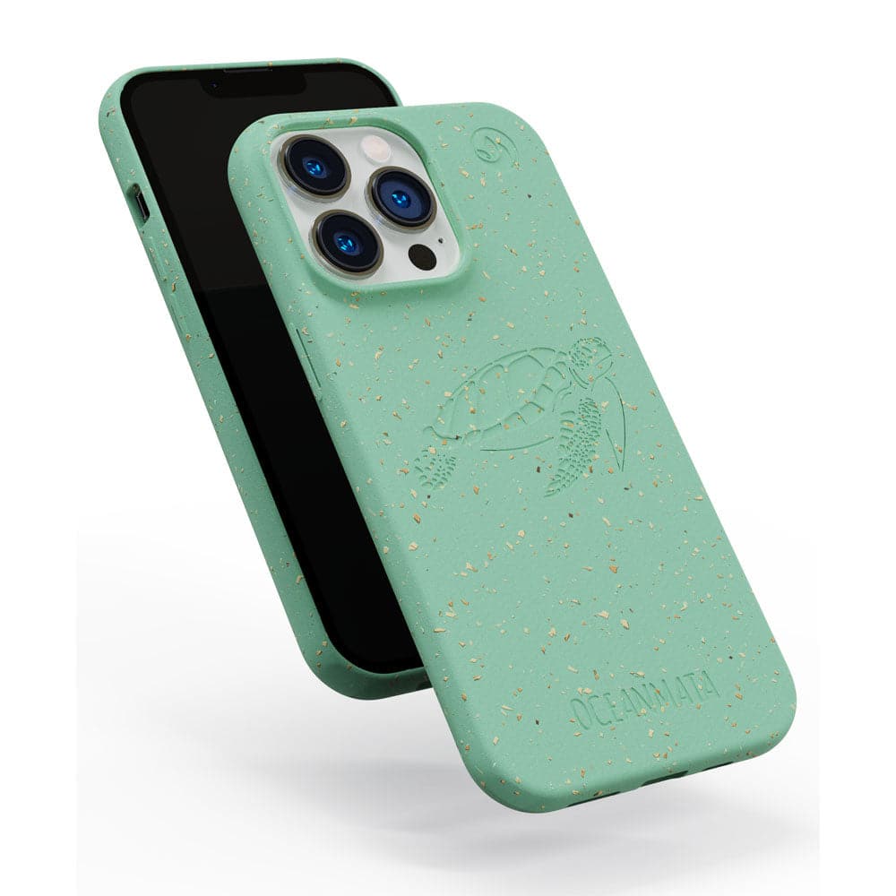 iPhone 17 pro max Hülle - grün - "TURTLE" - nachhaltig