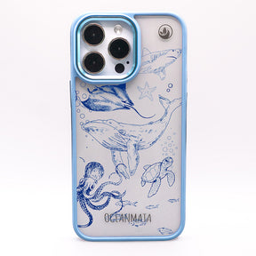 iPhone 12 pro max Hülle - Wal blau - "WhaleLife" - nachhaltig