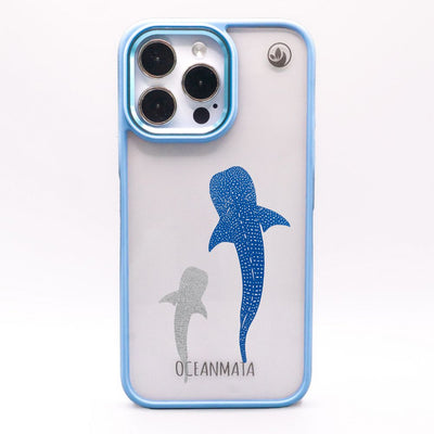 Samsung S24+ Case - Whale Shark Blue - "Whale Shark" - sustainable