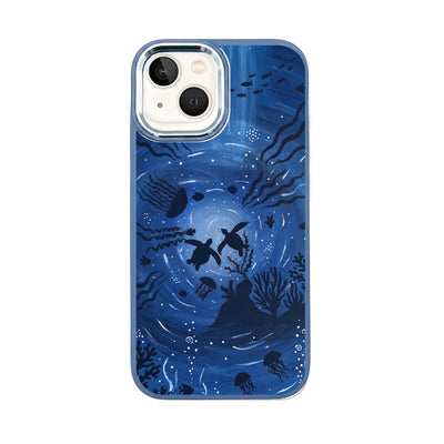 iPhone 13 mini Hülle - Meeresnacht - "ameliesdream" - nachhaltig