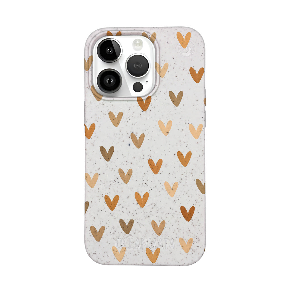 Biologisch abbaubare Handyhülle iPhone 14 pro Autumnlove — kompostierbar — Vorderseite