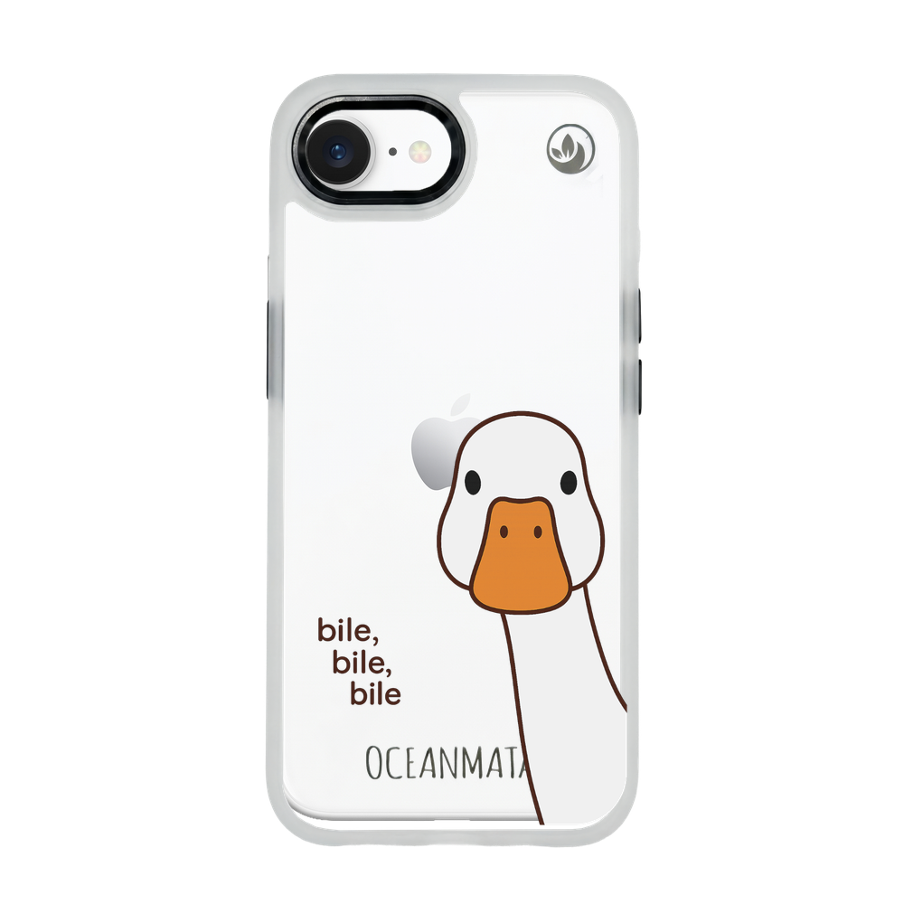 iPhone 16e Case - Duck White - "Bile Bile Bile" - Sustainable