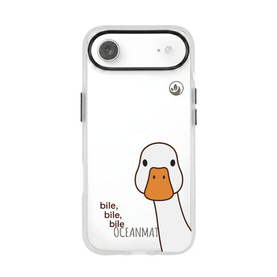 iPhone 17 Air Case - Duck White - "Quack Quack Quack" - sustainable