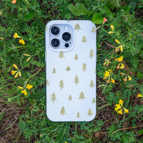 iPhone 17 Hülle - Winter weiß - "Winterwald" - nachhaltig