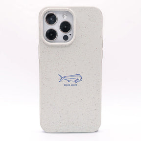 iPhone 13 pro max Hülle - Fisch weiß - "MahiMahi" - nachhaltig