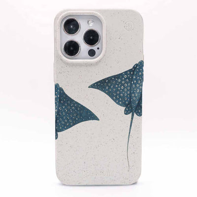 iPhone 17 Case - Ray white - "RayDance" - sustainable