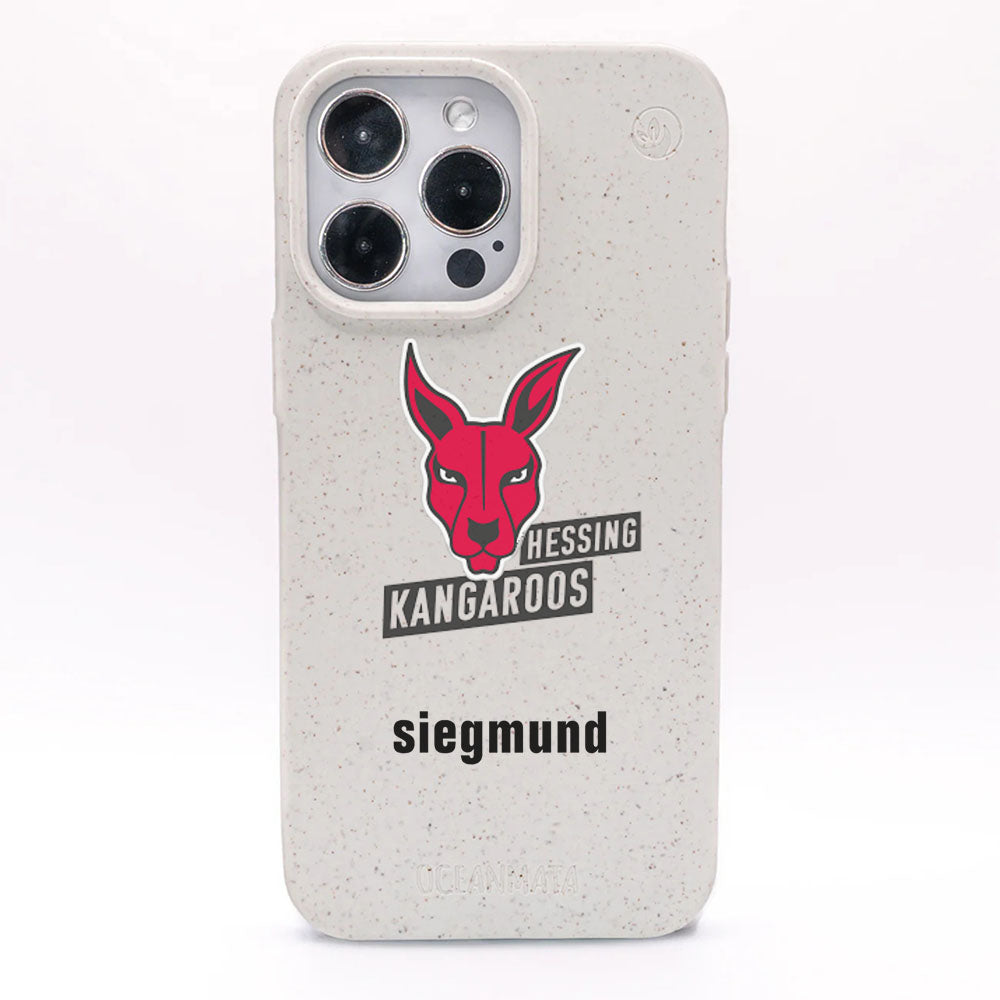 iPhone SE/7/8 Case - white - "Hessing Kangaroos " - sustainable