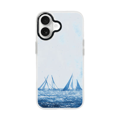 iPhone 17 Case - sailing blue - "BlueHorizon" - sustainable