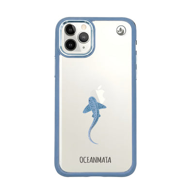 iPhone 11 pro Hülle - Leopardenhai blau - "BlueLeopard" - nachhaltig