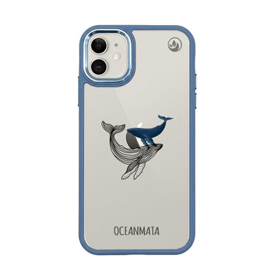 iPhone 11 Case - Whale Blue - "BlueWhale" - sustainable
