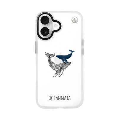 iPhone 17 Case - Whale Blue - "BlueWhale" - sustainable