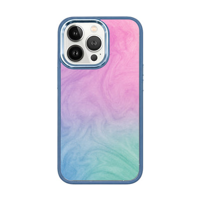 iPhone 13 pro hoesje - "Gekleurd marmer" duurzaam