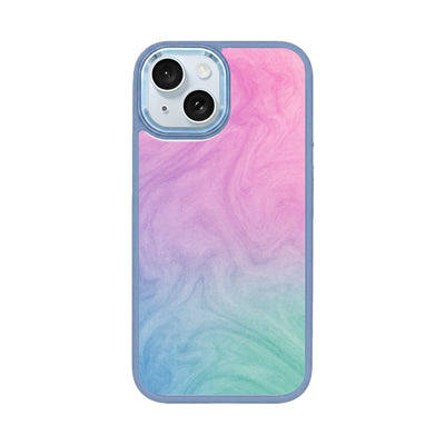 iPhone 15 Case - "Colored Marble" - sustainable