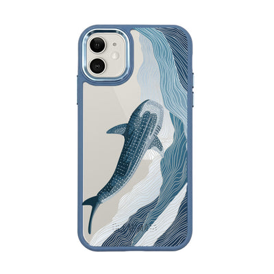 iPhone 11 Case - Whale Shark Blue - "DeepWater" - Sustainable
