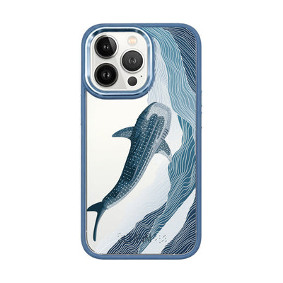 iPhone 13 pro Hülle - Walhai blau - "DeepWater" - nachhaltig