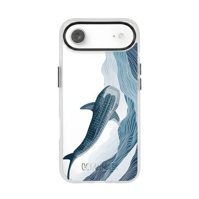 iPhone 17 Air Case - Whale Shark Blue - "DeepWater" - sustainable