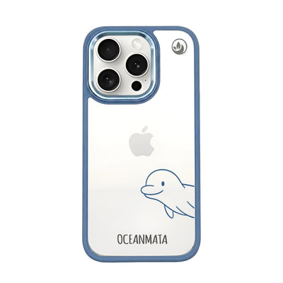 iPhone 15 pro max case - Dolphin - "Finni" - sustainable