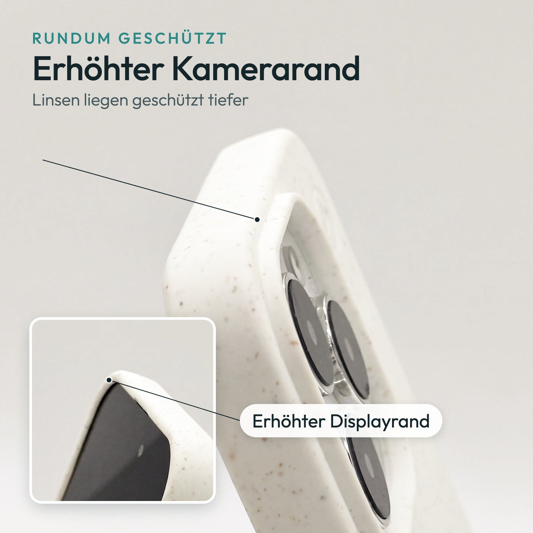 Samsung A56 Hülle - Schildkröte grün - "Baby Turtle" — biologisch abbaubar — erhöhter Kamerarand und Displayrand