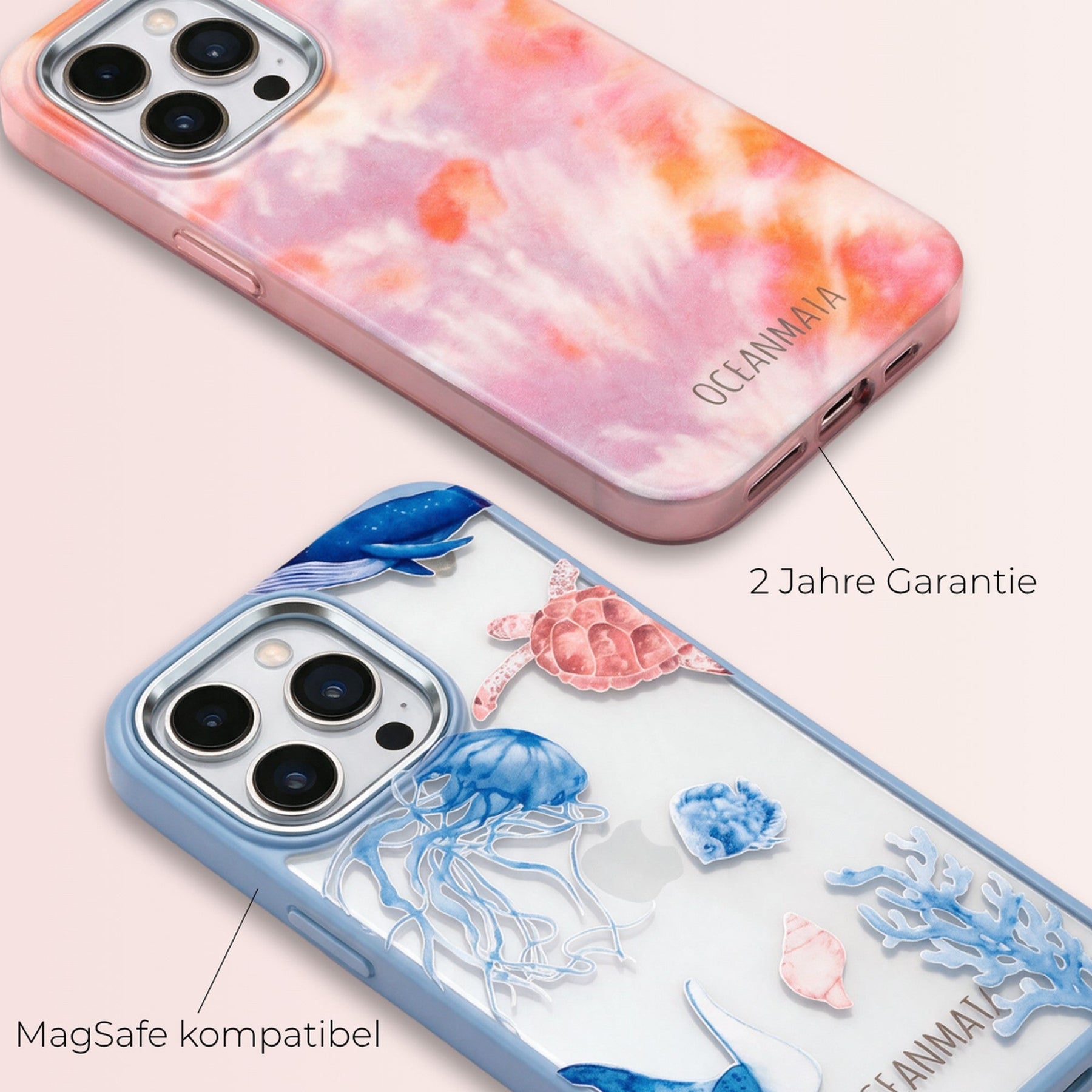 Nachhaltige Handyhülle Samsung S26+ Bluepine aus Ocean Plastic — Garantie & MagSafe-Kompatibilität