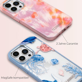Nachhaltige Handyhülle Samsung S26 Coralblue aus Ocean Plastic — Garantie & MagSafe-Kompatibilität
