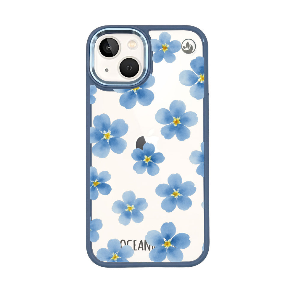 iPhone 13 hoesje - vergeet-me-nietje - duurzaam